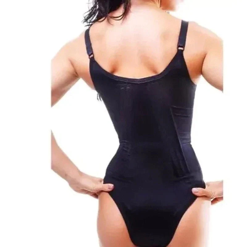 Cinta Body Com Bojo 6 Barbatanas Modelador Reforçado P, M, G, GG(preto, creme).