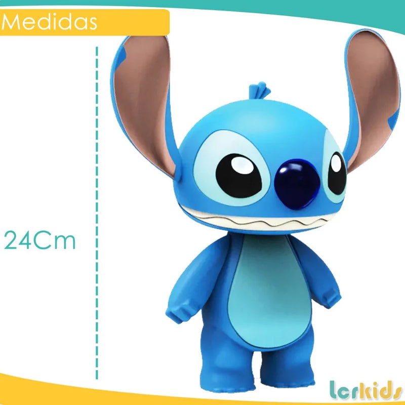 Boneco Articulada Angel Stitch 24cm Brinquedo Original Disney