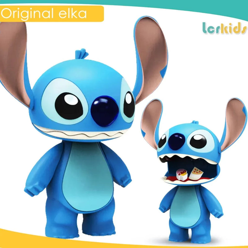 Boneco Articulada Angel Stitch 24cm Brinquedo Original Disney